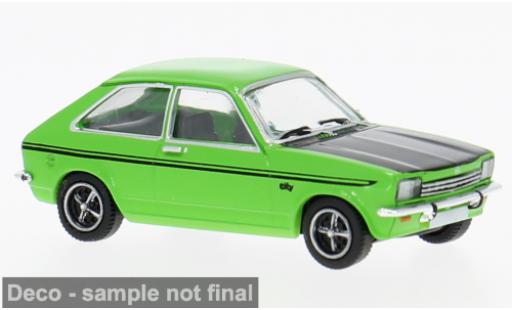 Diecast model cars Opel Kadett C City C SR green 1975 1/87 PCX87