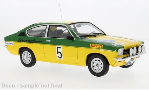 Diecast model cars Opel Kadett C GT/E C Coupe International Sachs Winter Rally 1976 #5 W.Smolej/C.Geistd&Atilde;&para;rfer 1/18 MCG