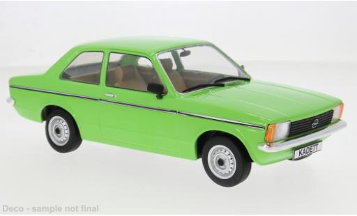 Diecast model cars Opel Kadett C Base C2 green 1977 1/18 MCG