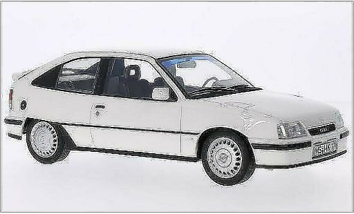 Opel Kadett E GSi 1/18 Norev white 1987 diecast model cars
