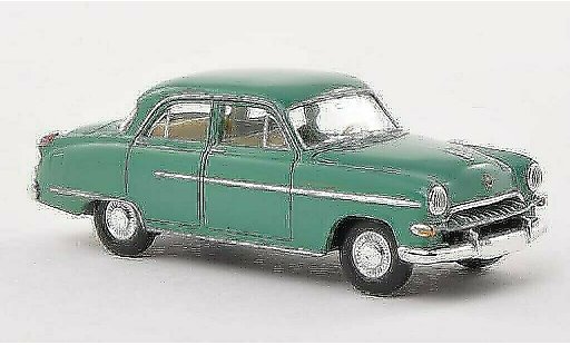 Opel Kapitan 1954 1/87 Brekina green diecast model cars