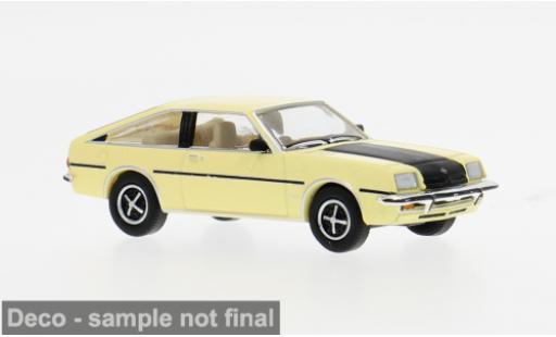 Diecast model cars Opel Manta B CC B yellow 1978 1/87 PCX87