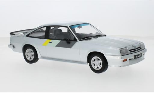 Diecast model cars Opel Manta B i-Series B i240 silver 1/18 Norev