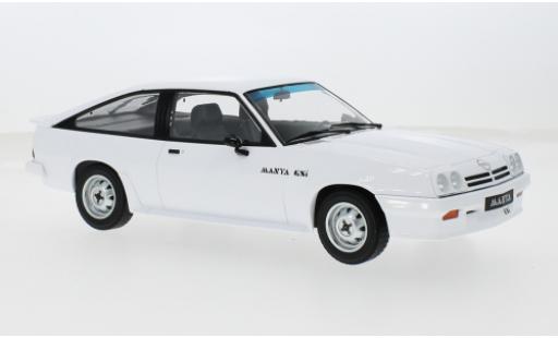 Diecast model cars Opel Manta CC GSI white 1/18 Norev
