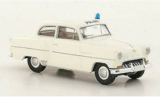 Opel Olympia Rekord 1/87 Brekina Police diecast model cars