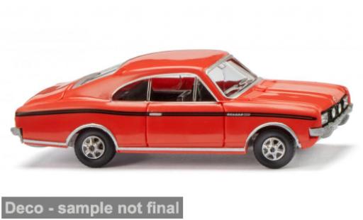 Diecast model cars Opel Rekord C red 1967 1/87 Wiking