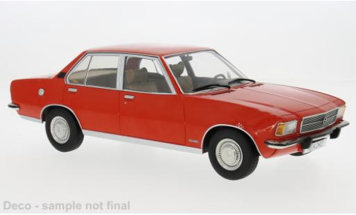 Diecast model cars Opel Rekord D red 1972 1/18 MCG