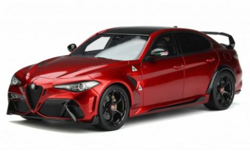 Diecast model cars Alfa Romeo Giulia gtam metallic red 2020 1/18 Ottomobile