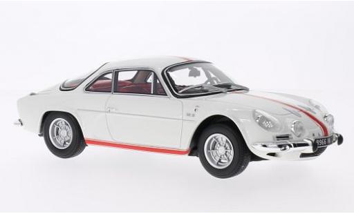 Diecast model cars Alpine A110 1600 s Renault Olympique white/red 1968 sans Vitrine 1/18 Ottomobile