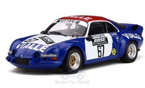 Diecast model cars Alpine A110 groupe 5 Renault Gr. No.67 Rally-Cross 1977 P.Kruythof 1/18 Ottomobile