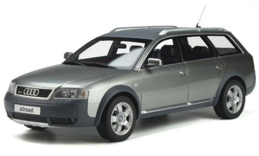 Diecast model cars Audi A6 allroad quattro metallic grey/matt-grey 2000 1/18 Ottomobile