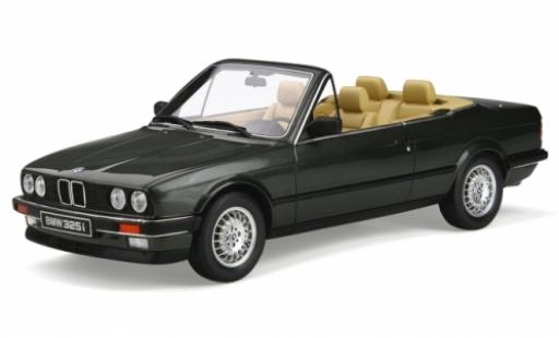 Diecast model cars Bmw 325 Cabriolet i (E30) Convertible metallic green 1988 1/18 Ottomobile