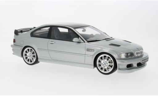 Diecast model cars Bmw M3 GTR (E46) silver 2001 1/18 Ottomobile