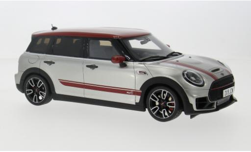 Diecast model cars Mini Clubman Base Bmw (F54) John Cooper Works silver/red 2021 1/18 Ottomobile
