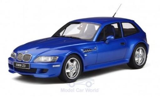 Diecast model cars Bmw Z3 M Coupe 3.2 metallic blue 2000 1/18 Ottomobile