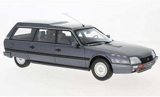 Diecast model cars Citroen CX Turbo 2 25 TRD 2 metallic grey 1991 1/18 Ottomobile