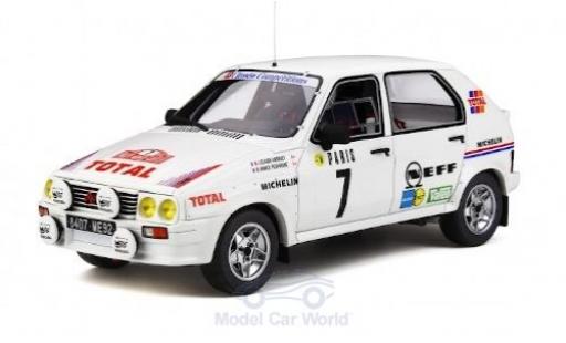 Diecast model cars Citroen Visa 1000 Pistes Gr.B No.7 Rally WM Rally Monte Carlo 1985 J-C.Andruet/A.Peuvergne 1/18 Ottomobile