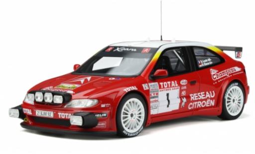 Diecast model cars Citroen Xsara Kit Car Kitcar No.1 Rally Antibes 2001 S.Loeb/D.Elena 1/18 Ottomobile