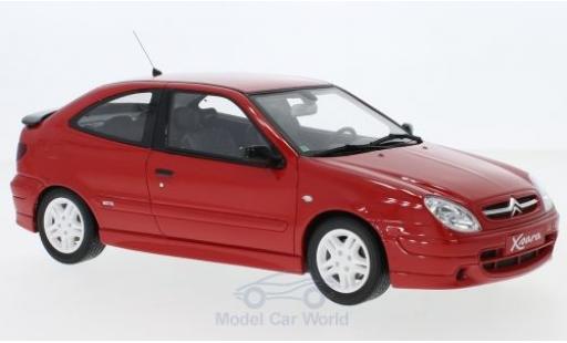 Diecast model cars Citroen Xsara Sport Phase 1 red 2000 1/18 Ottomobile