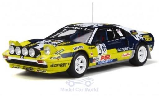 Diecast model cars Ferrari 308 GTB Gr.4 No.3 Olio Fiat Rally 4 Regioni 1981 M.Pregliasco/M.Mannini 1/18 Ottomobile