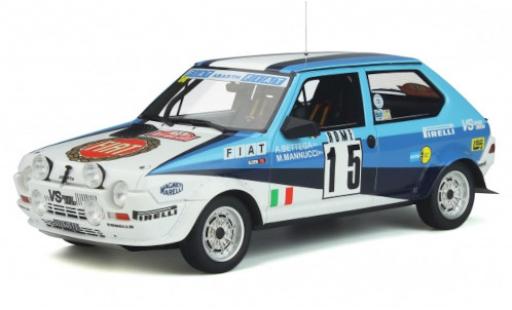 Diecast model cars Fiat Ritmo Abarth Gr.2 No.15 Rally WM Rally Monte Carlo 1980 A.Bettega/M.Mannucci 1/18 Ottomobile