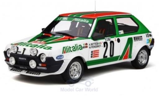 Diecast model cars Fiat Ritmo Abarth No.20 Alitalia Rally WM Rally Monte Carlo 1979 A.Bettega/M.Perissinot 1/18 Ottomobile