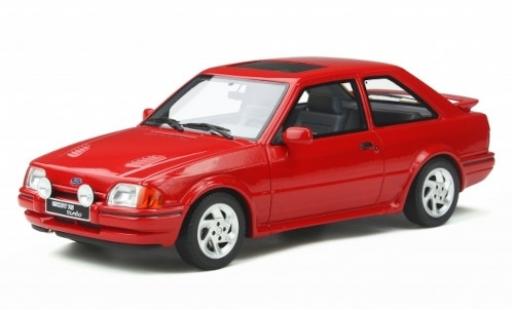 Diecast model cars Ford Escort RS Turbo Mk4 red 1990 1/18 Ottomobile