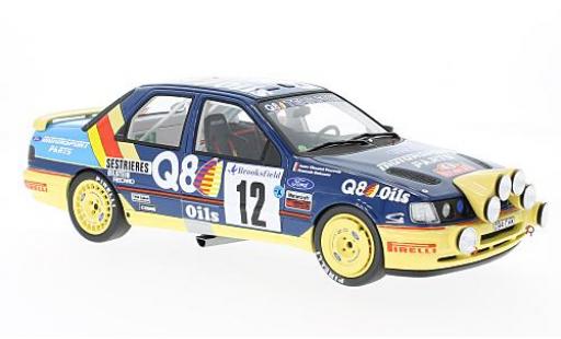 Diecast model cars Ford Sierra XR 4x4 No.12 Q8 Rally WM Rally Monte Carlo 1991 F.Delecour/A.C.Powels 1/18 Ottomobile
