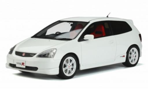 Diecast model cars Honda Civic Type R (EP3) white RHD 2005 1/18 Ottomobile