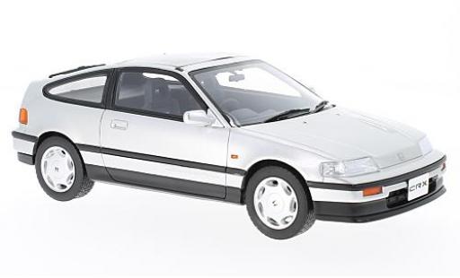 Diecast model cars Honda CR-X MK2 MK II grey RHD 1/18 Ottomobile
