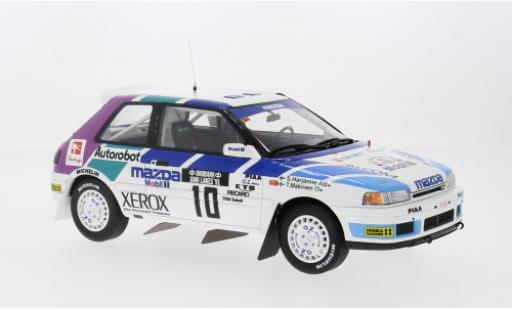 Diecast model cars Mazda 323 GTX 1000 Lakes Rally 1991 #10 1/18 Ottomobile