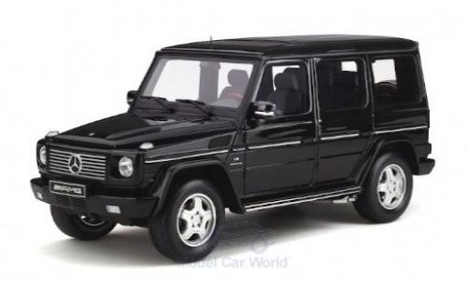 Diecast model cars Mercedes Classe G AMG 55 metallic black 2003 1/18 Ottomobile