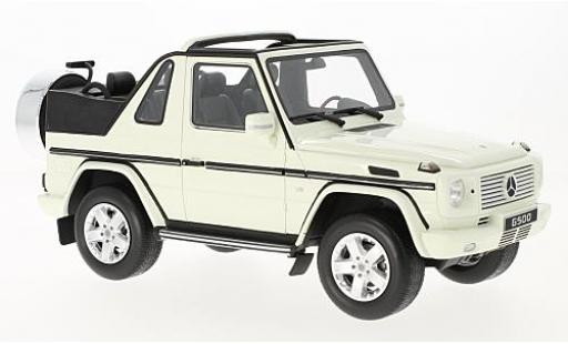 Diecast model cars Mercedes Classe G Base Convertible white 1/18 Ottomobile