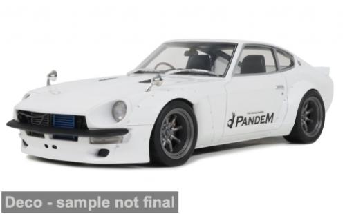 Diecast model cars Nissan Fairlady Z Z34 white 2015 Pandem 1/18 Ottomobile