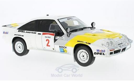 Diecast model cars Opel Manta 400 Gr. B No.2 Rally Safari 1985 R.Aaltonen/L.Drews 1/18 Ottomobile