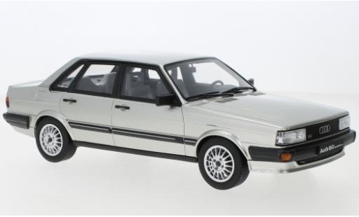 Diecast model cars Audi 80 berline (B2) quattro grey 1983 1/18 Ottomobile