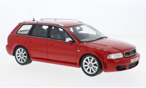 Diecast model cars Audi RS4 avant (B5) red 2000 1/18 Ottomobile