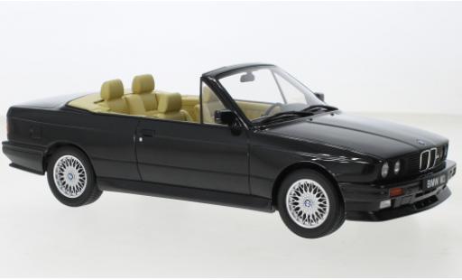 Diecast model cars Bmw M3 Cabriolet (E30) metallise black 1989 1/18 Ottomobile