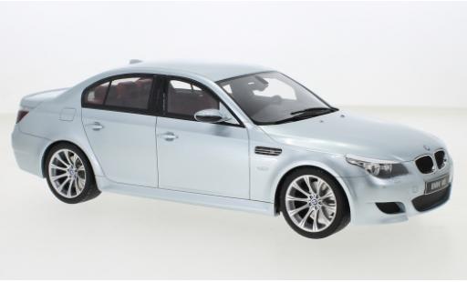 Diecast model cars Bmw M5 berline (E60) metallise grey 2008 1/18 Ottomobile