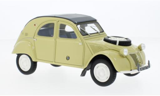 Diecast model cars Citroen 2CV Sahara beige 1964 1/18 Ottomobile