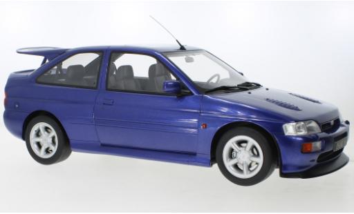 Diecast model cars Ford Escort Cosworth RS metallise blue 1993 1/12 Ottomobile