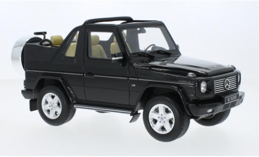Diecast model cars Mercedes Classe G Base G500 Convertible black 2007 1/18 Ottomobile