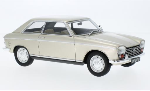 Diecast model cars Peugeot 204 Coupe metallise beige 1965 1/18 Ottomobile