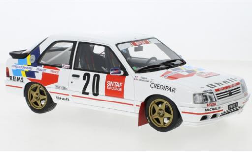 Diecast model cars Peugeot 309 GTI Gr.A No.20 Rally WM Rally Monte Carlo 1990 1/18 Ottomobile