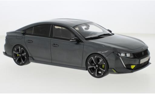 Diecast model cars Peugeot 508 Sport Engineered metallise grey 2020 1/18 Ottomobile