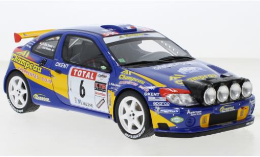 Diecast model cars Renault Megane Maxi No.6 Rally du Mont Blanc 2000 1/18 Ottomobile