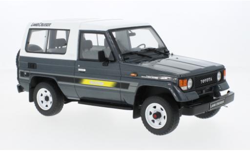Diecast model cars Toyota Land Cruiser 70 73 metallise grey 1987 1/18 Ottomobile