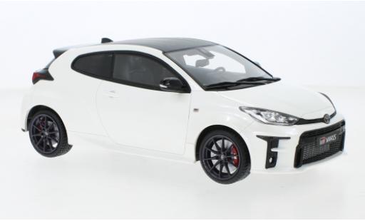 Diecast model cars Toyota Yaris GR metallise white 2021 1/18 Ottomobile