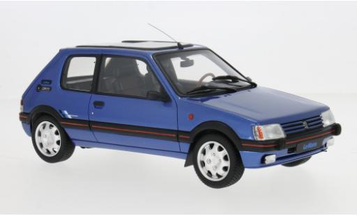 Diecast model cars Peugeot 205 GTI 1.9 blue 1991 1/18 Ottomobile
