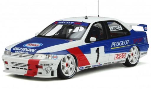 Diecast model cars Peugeot 405 Mi16 Super Tourisme No.1 Supertourisme 1995 L.Aiello 1/18 Ottomobile